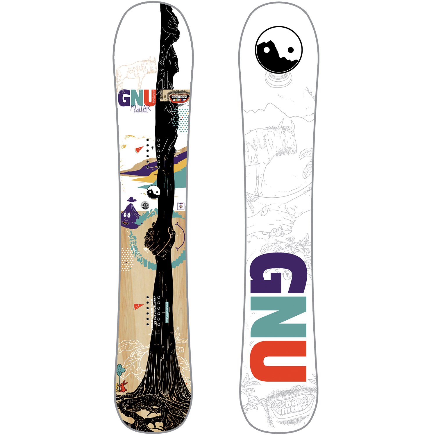 GNU Müllair C3 Snowboard 2016 evo