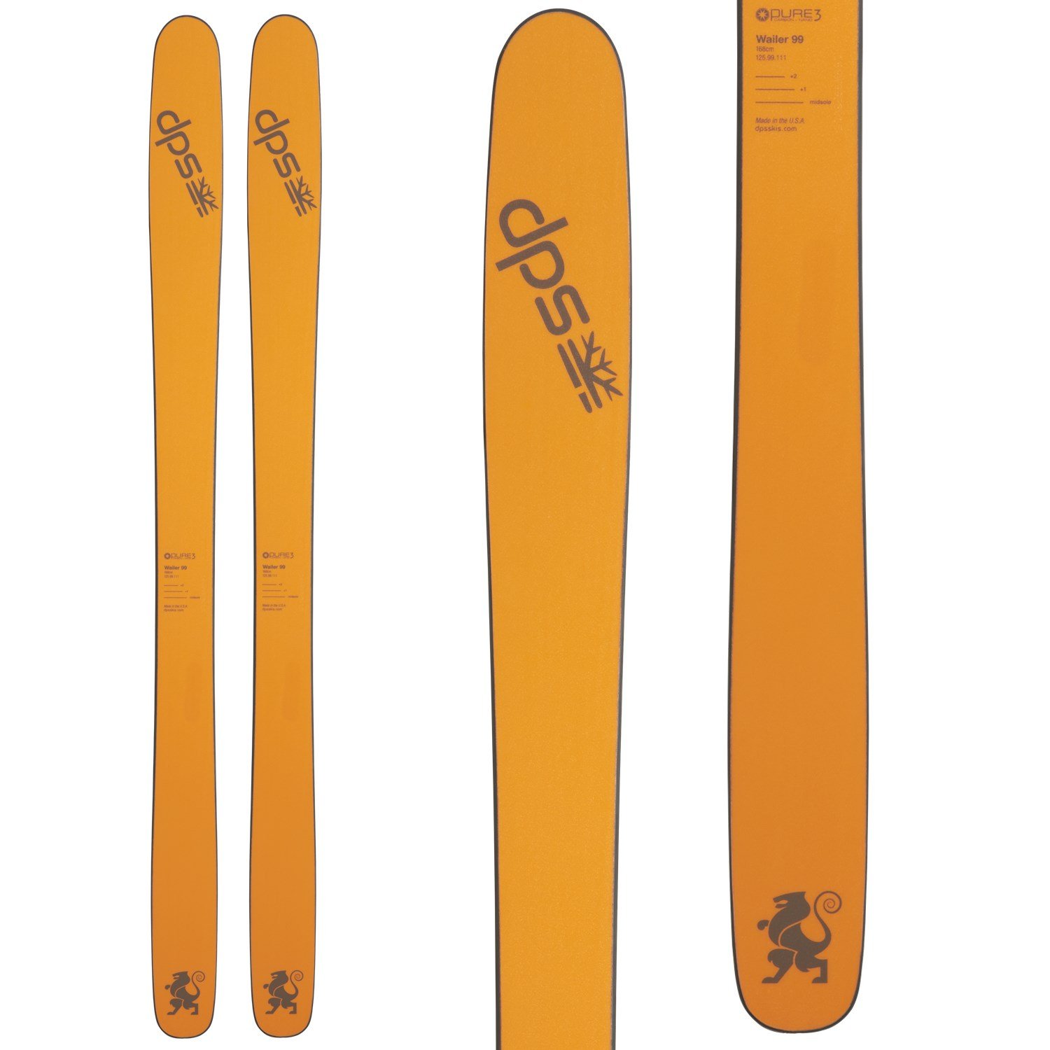 DPS Wailer 99 Pure3 Skis 2017 | evo Canada