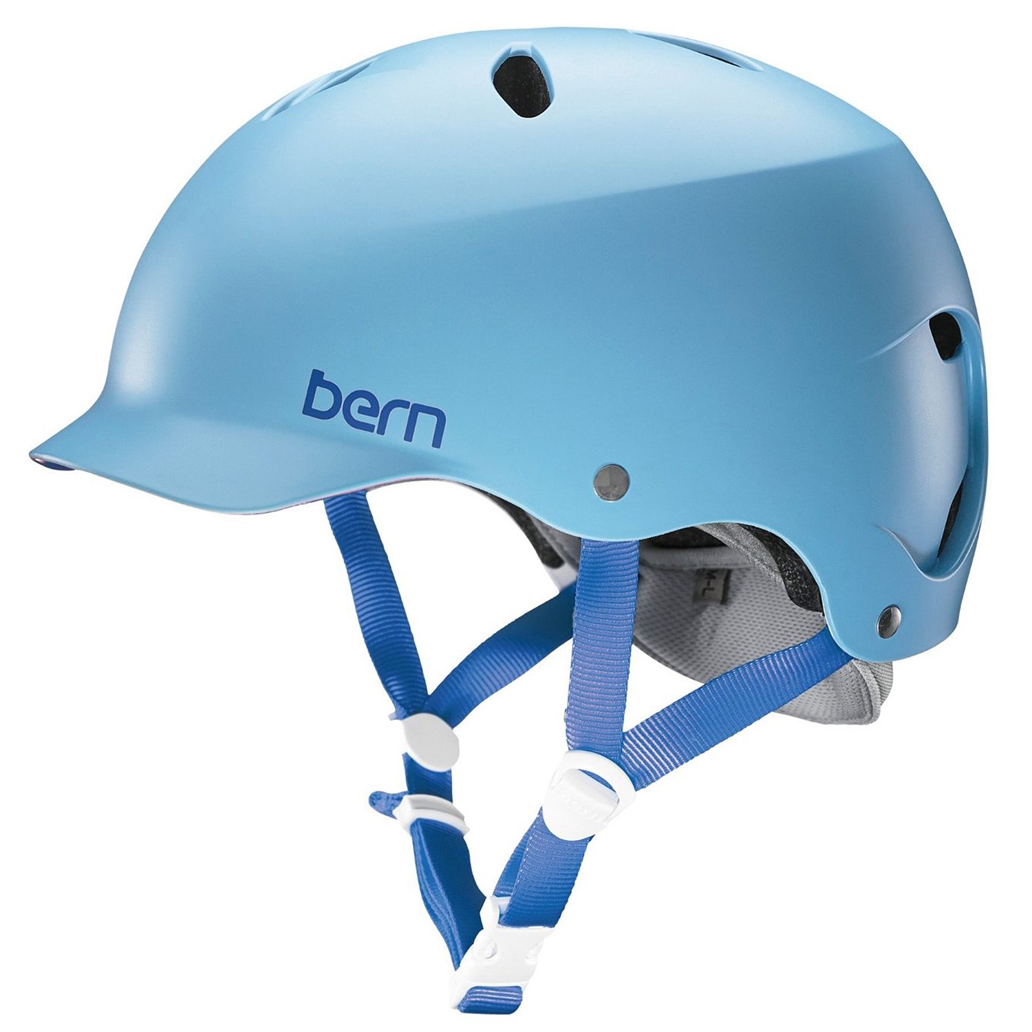 baby blue bike helmet