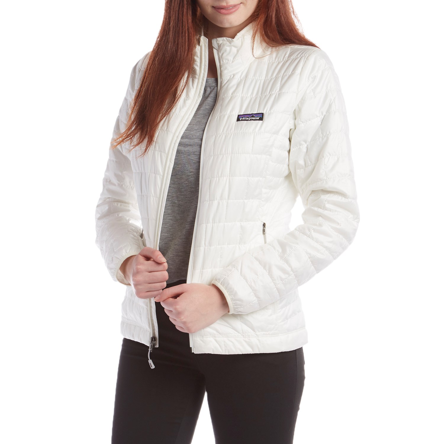 Patagonia Nano Puff Jacket - Women's XL Birch White