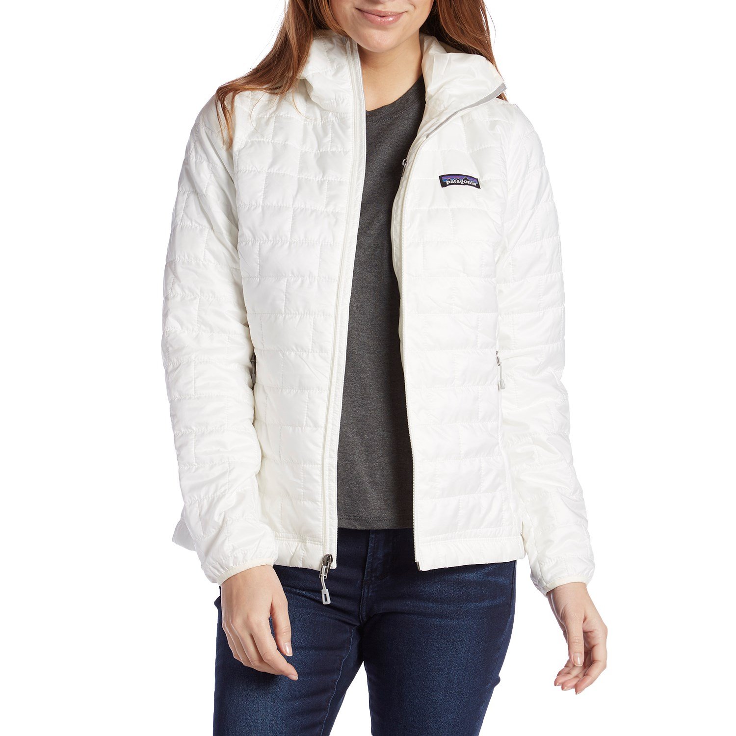 patagonia puffer jacket white