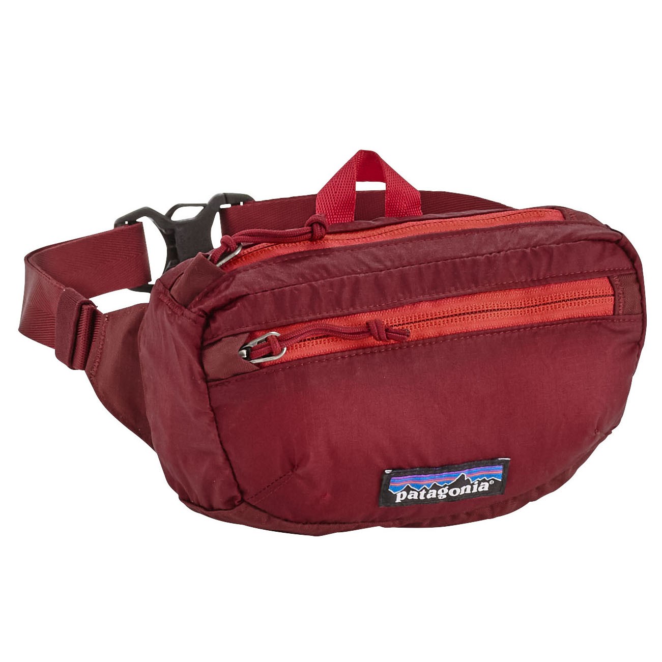 Worldstar fluffy red waist bag Fanny Pack for Travel Bags Hiking Trekking  red - Price in India