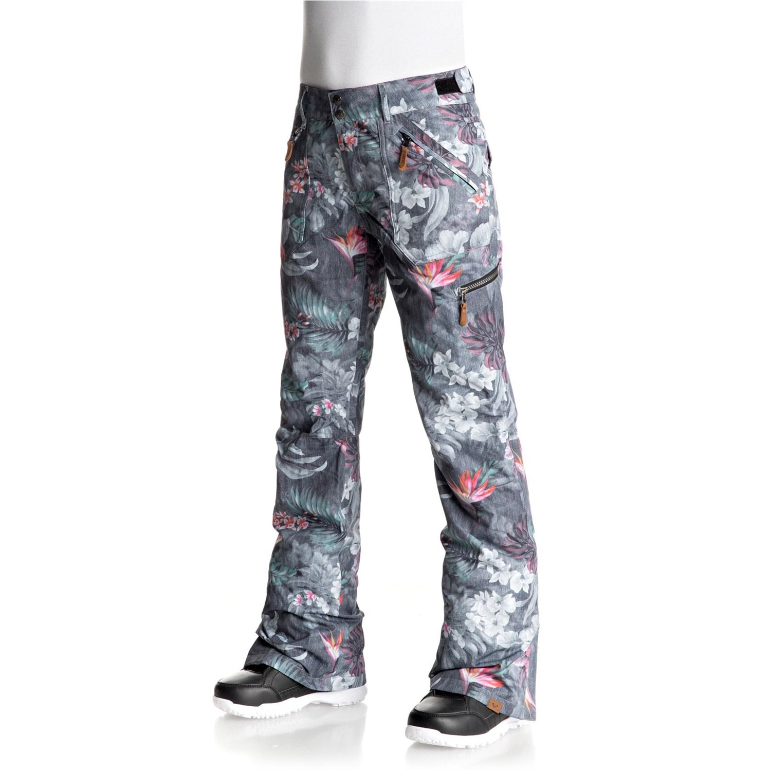 womens printed snow pants