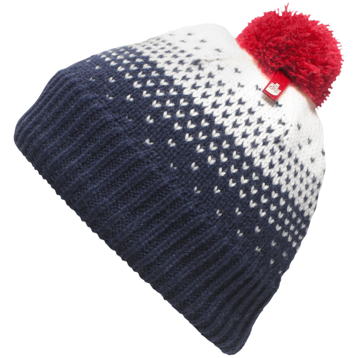 north face pom pom beanie