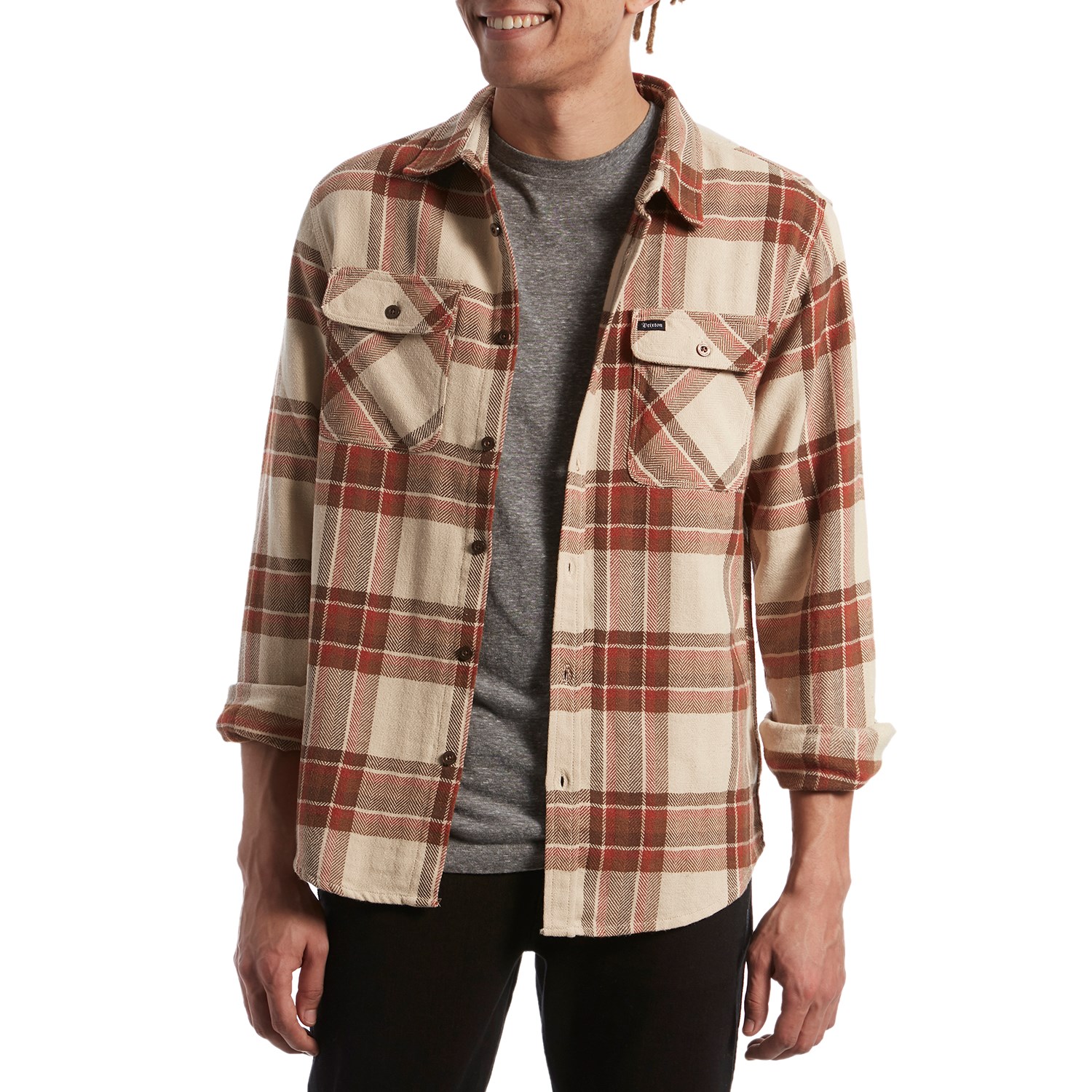 brixton flannel jacket