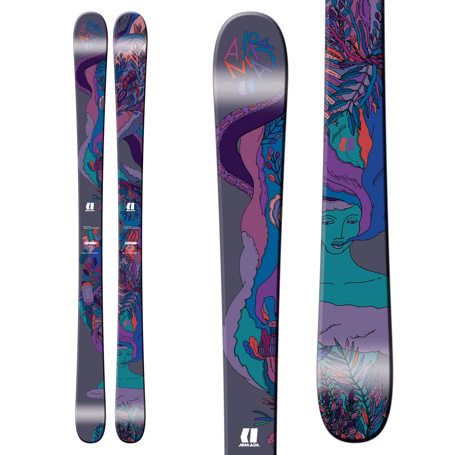 Armada Kirti Skis Little Girls 2017 evo