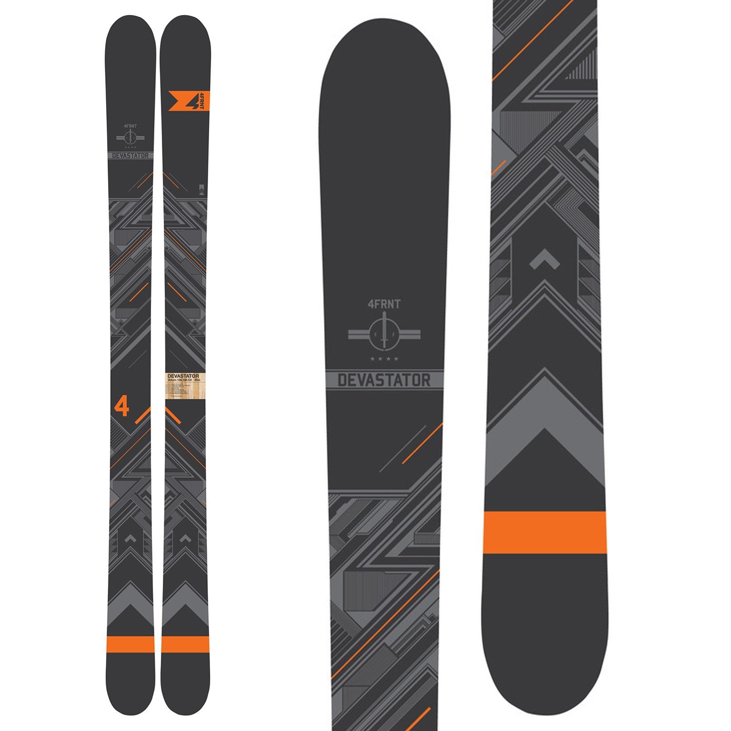 4FRNT Devastator Skis 2017 | evo