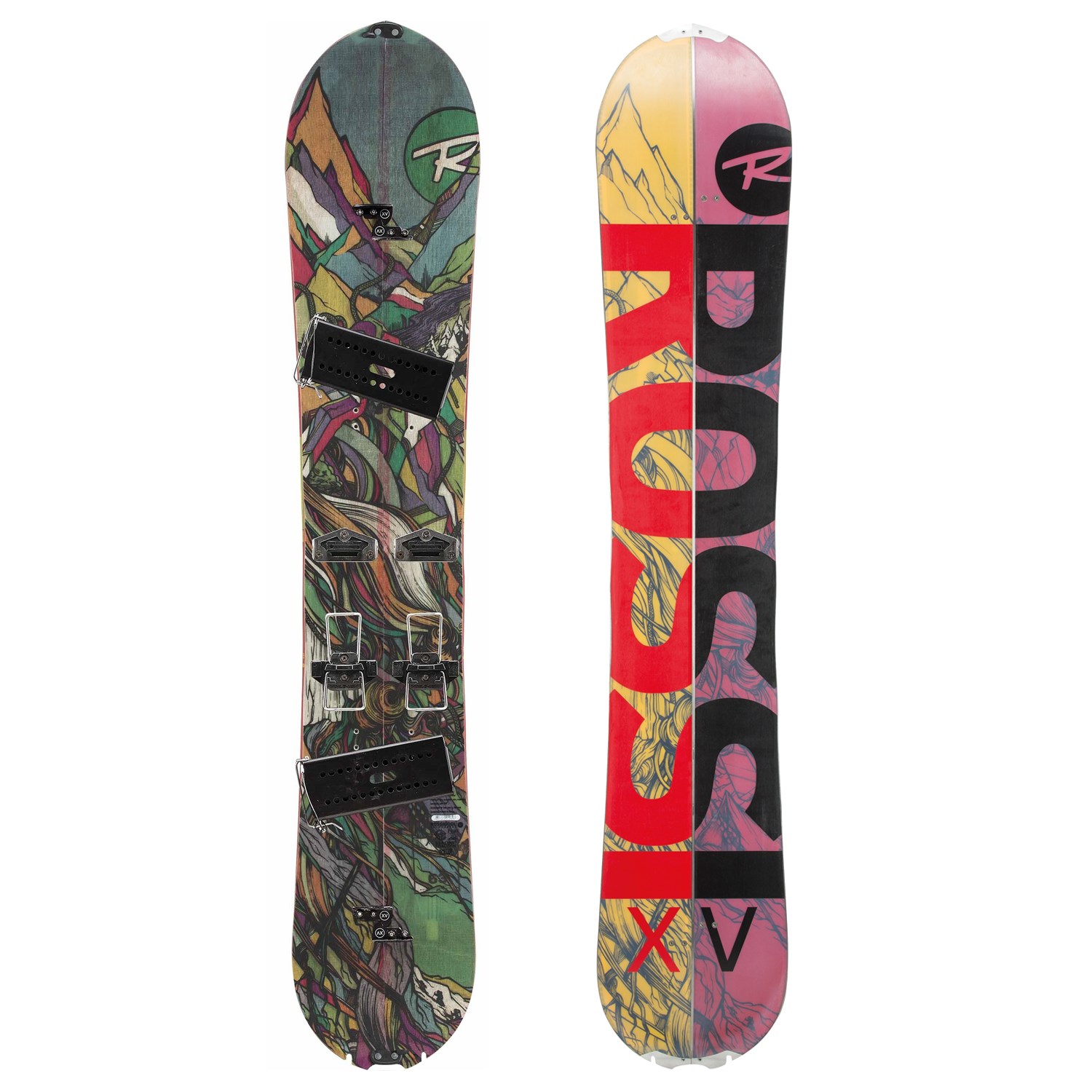 split snowboard kit