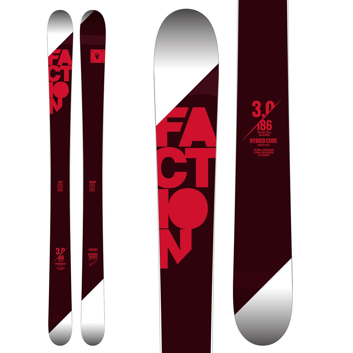 Faction Candide 3.0 Skis 2017 | evo