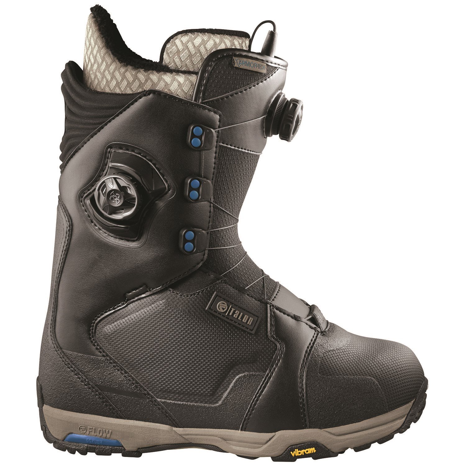 FLOW Lotus QuickFit™ Snowboard Boots All-Mountain Freestyle Black Black 38 Neu 