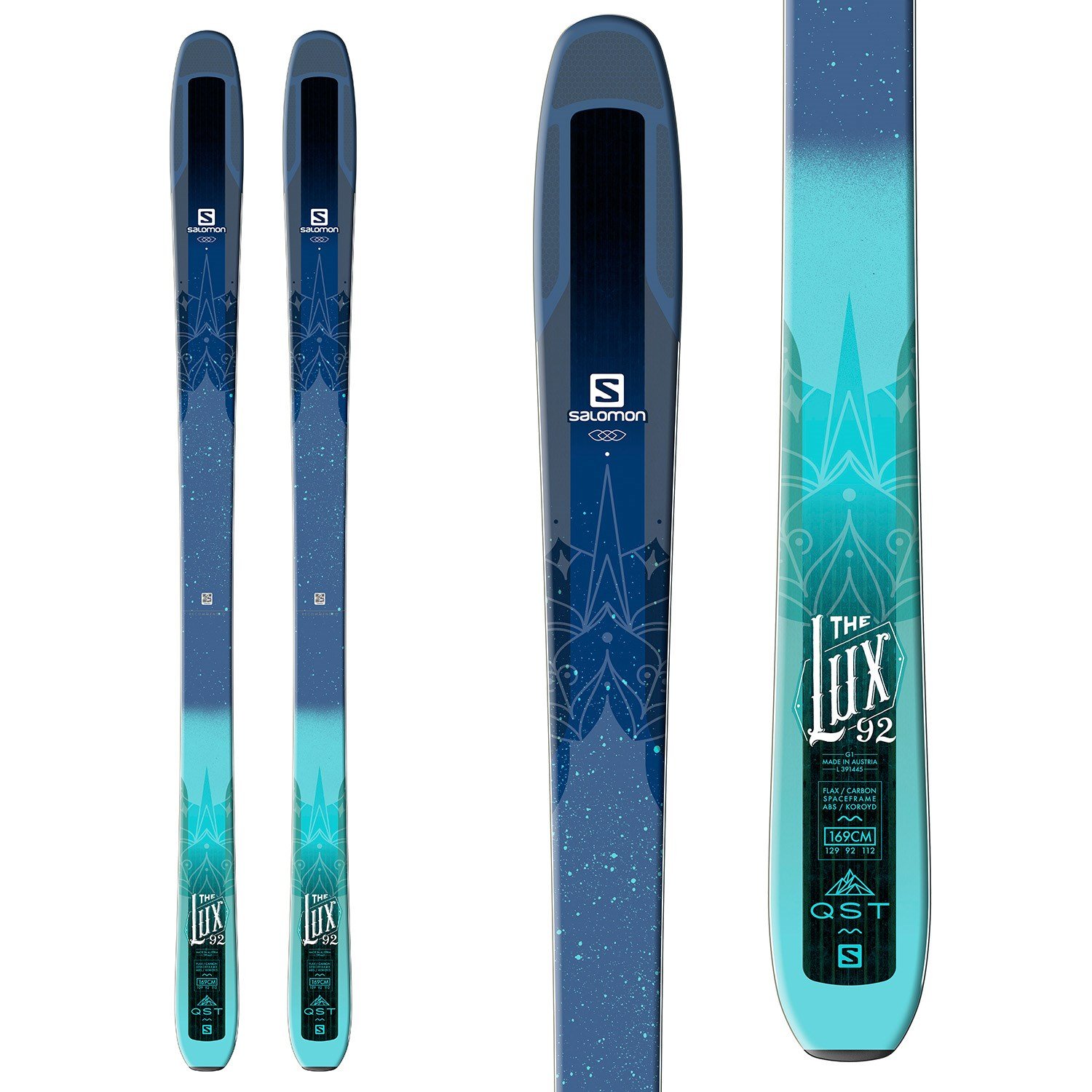 Salomon QST Lux 92 Womens Skis 