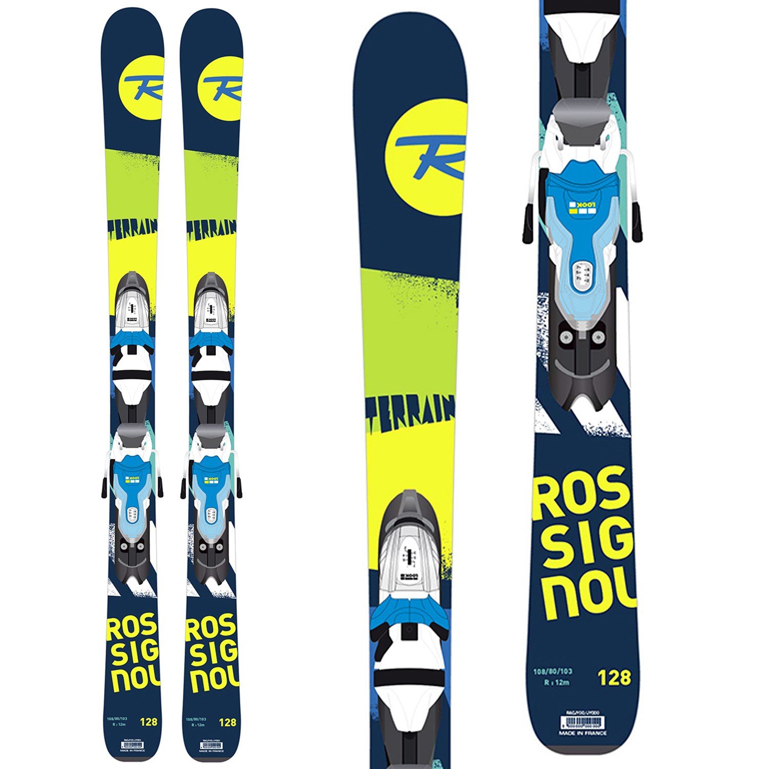 Neue Kinderski Rossignol Terrain Boy Look Team 4 LANGE 68cm neue Ski fur Junior 