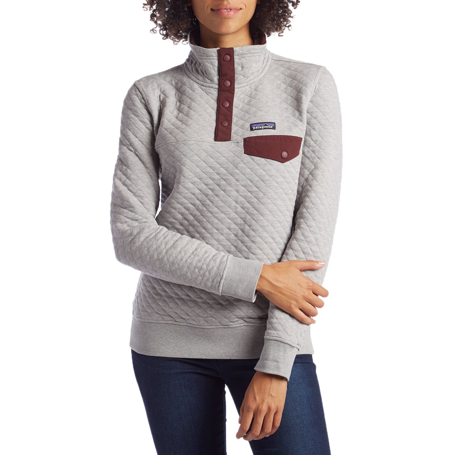 patagonia cotton quilt snap t women's