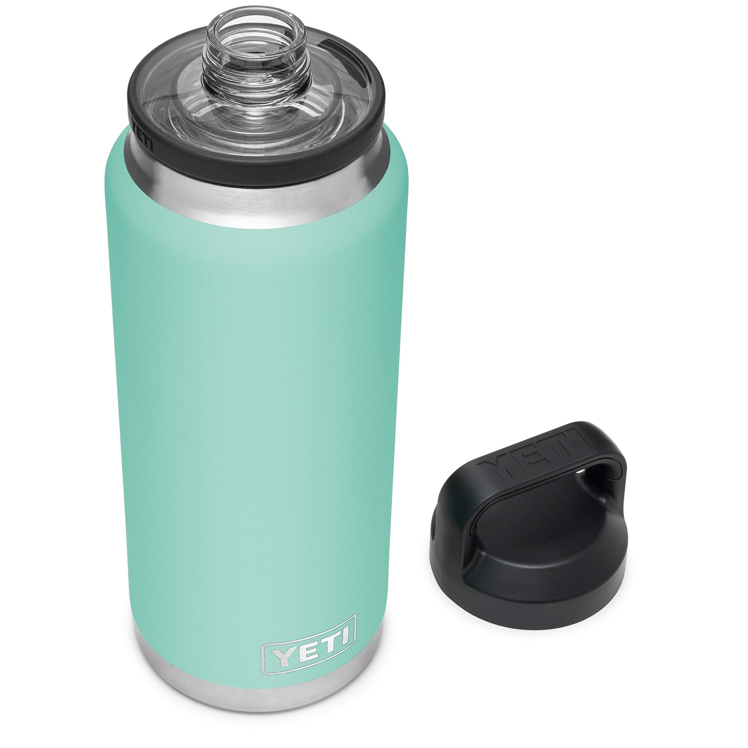 YETI Rambler Bottle - 18 oz. - Chug Cap - Camp Green - TackleDirect