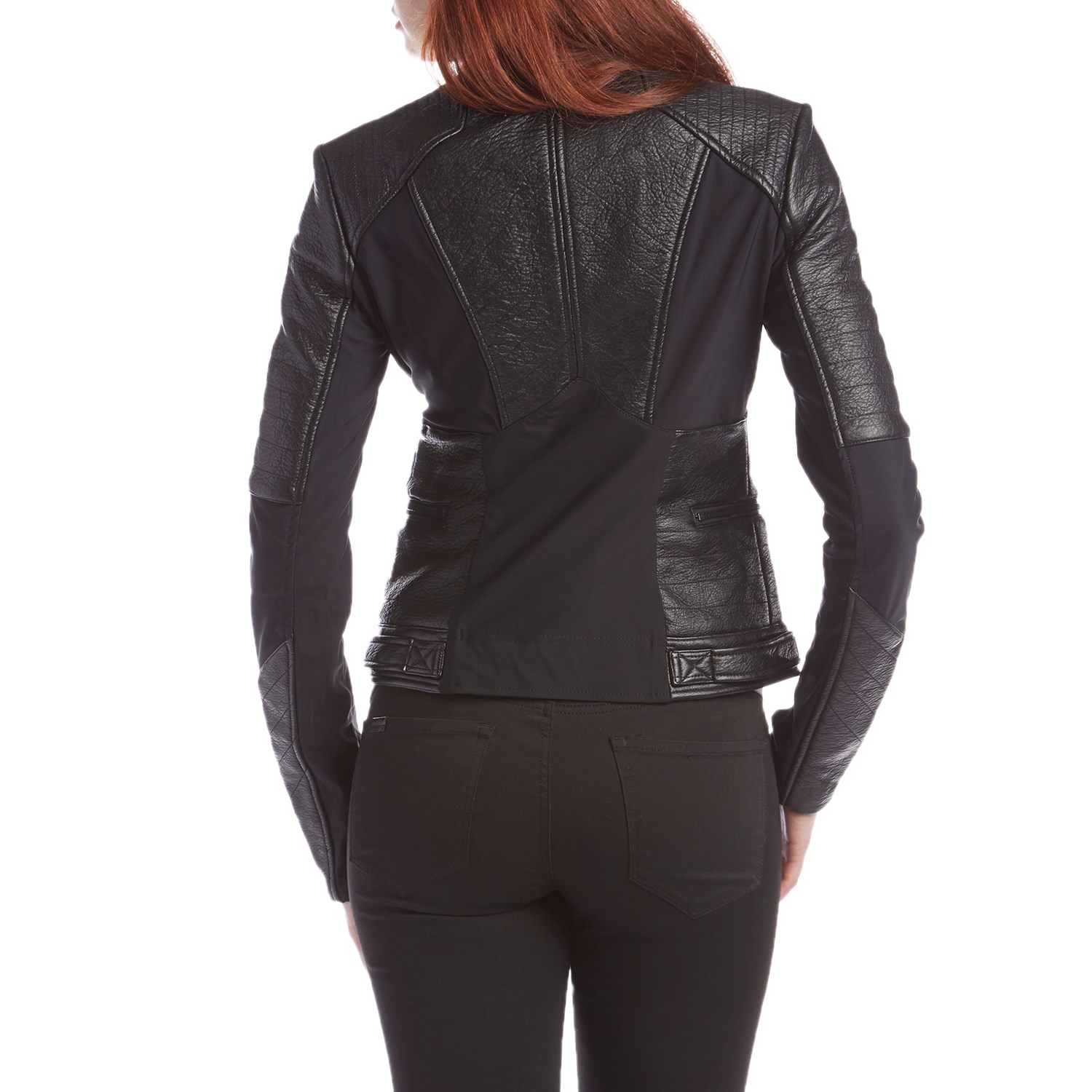 Blanc Noir Ryder Moto Jacket Women s evo