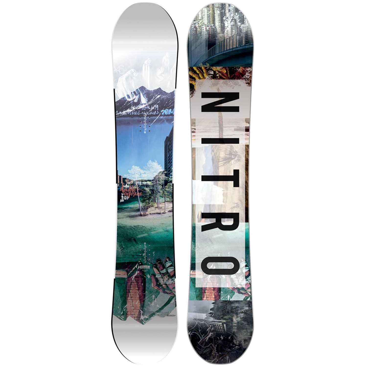 Snowboard Nitro TEAM Exposure GULLWING 2019  157 cm Freeride All Mountain 