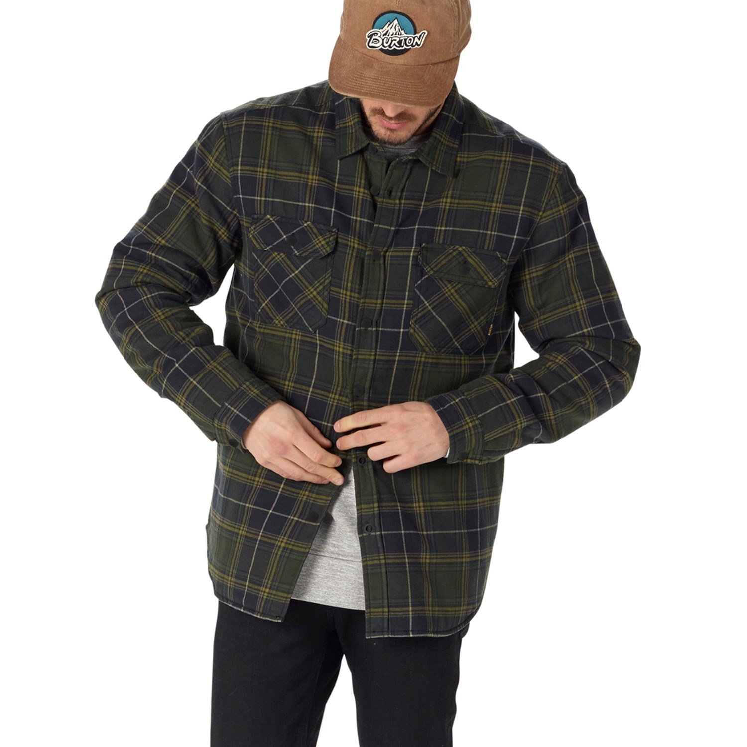 Burton Bright Insulated Flannel Men s evo