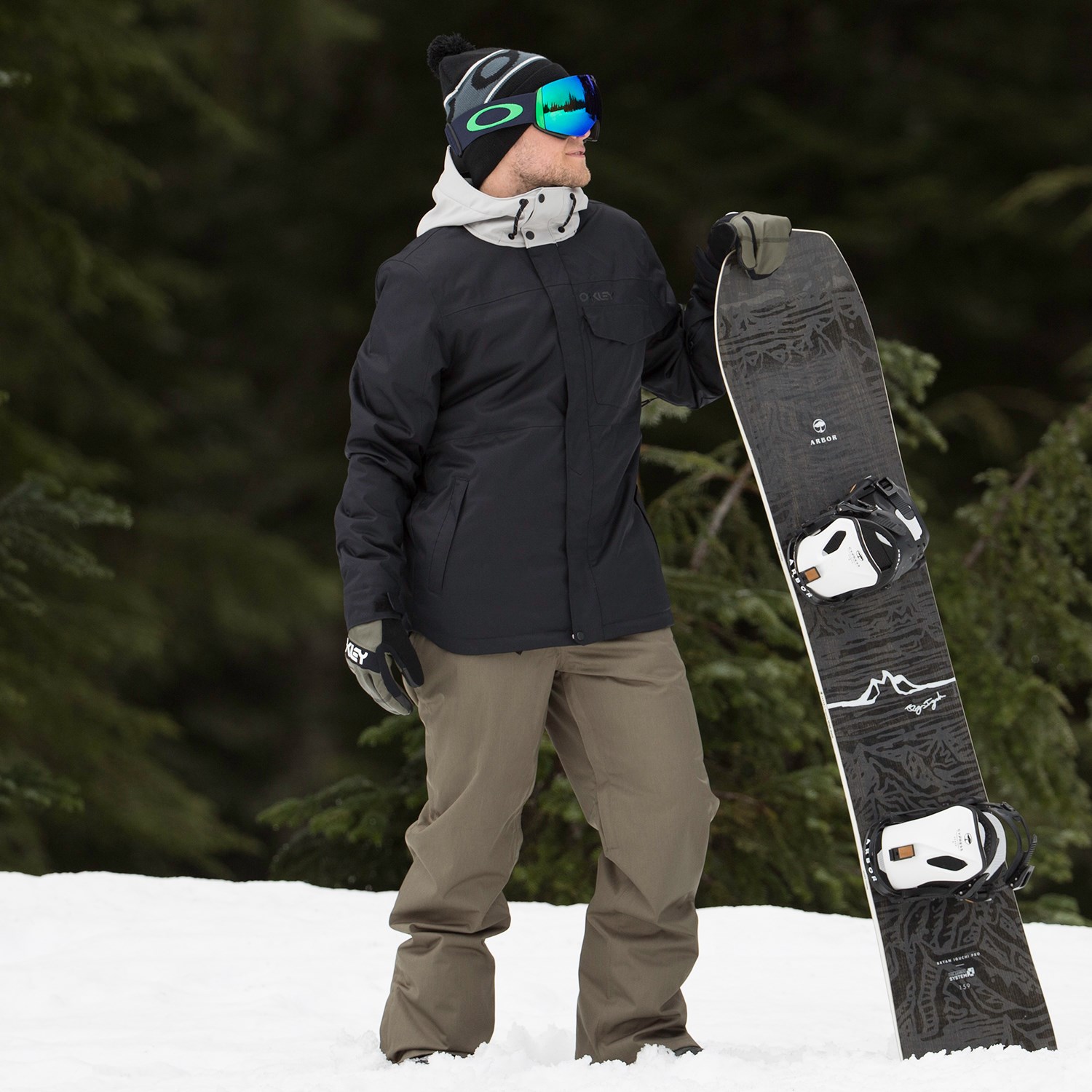 oakley division 10k biozone snowboard jacket 2019