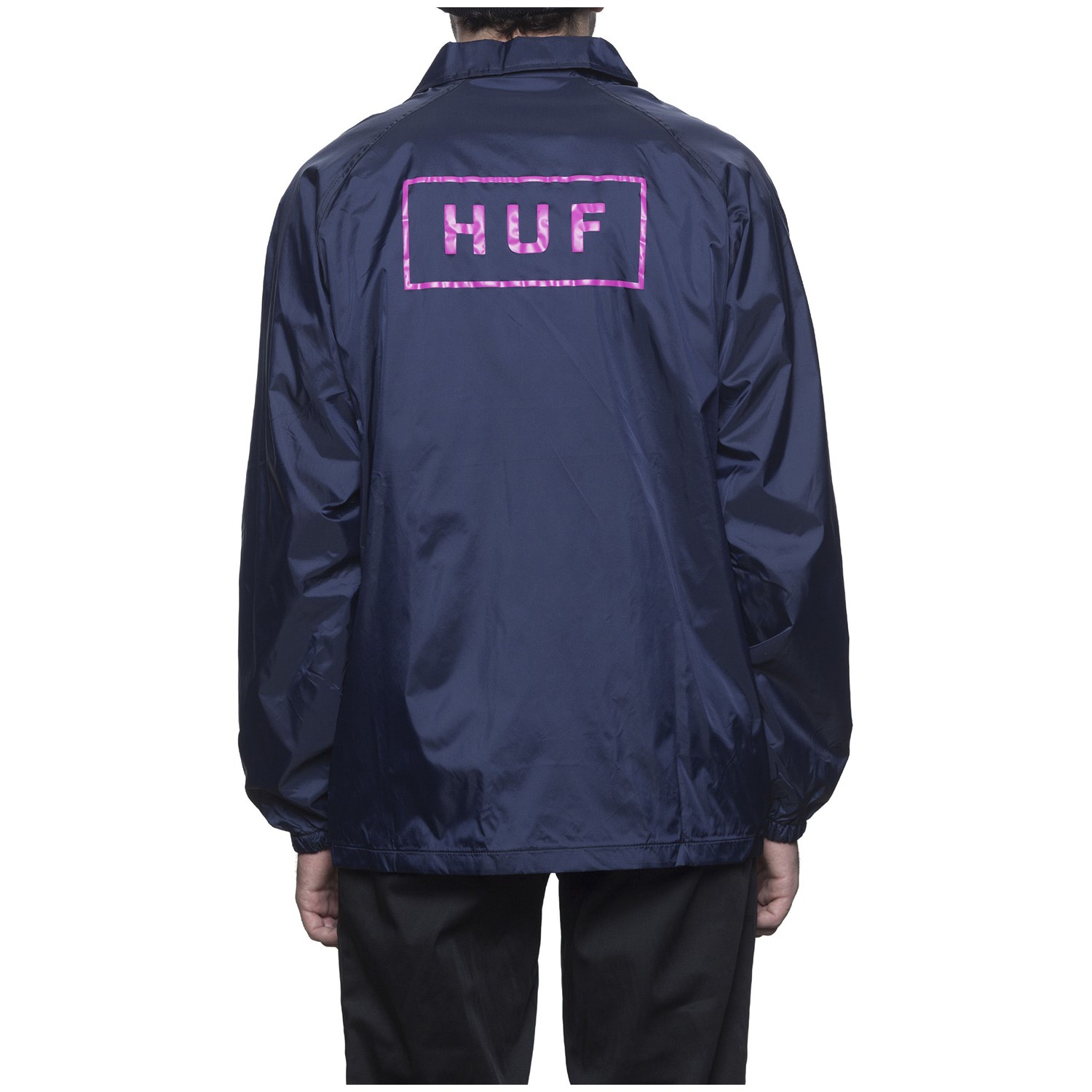 Huf Bar Logo Coaches Jacket - Men's | evo