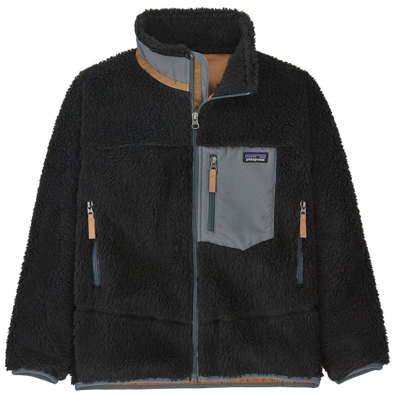 Patagonia - Kid's Retro-X Jacket - Fleece jacket - Natural with Grayling  Brown | S