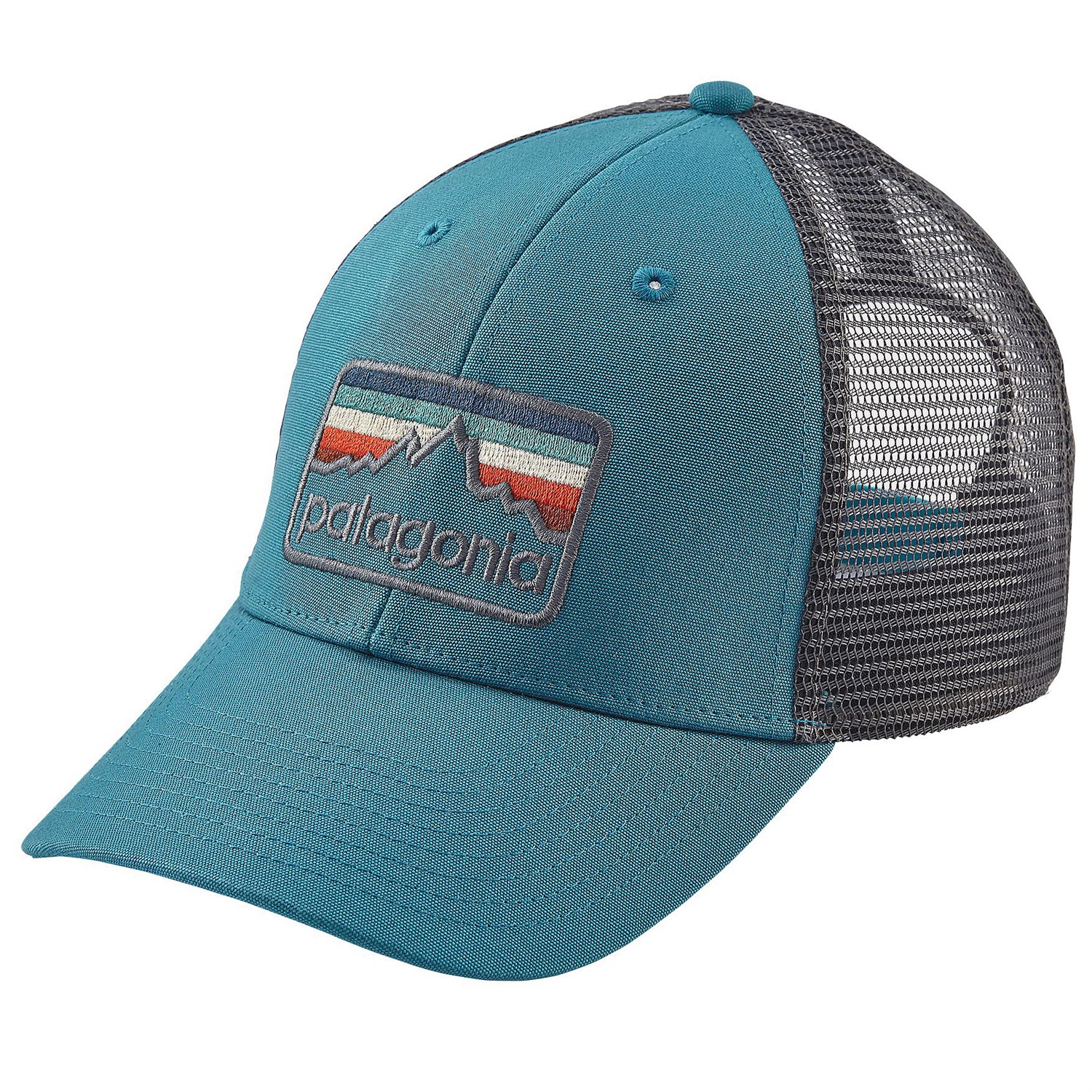 Patagonia line logo badge lopro trucker hat online