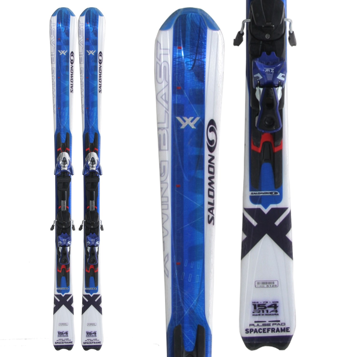 Salomon X Wing Blast Skis + Bindings 