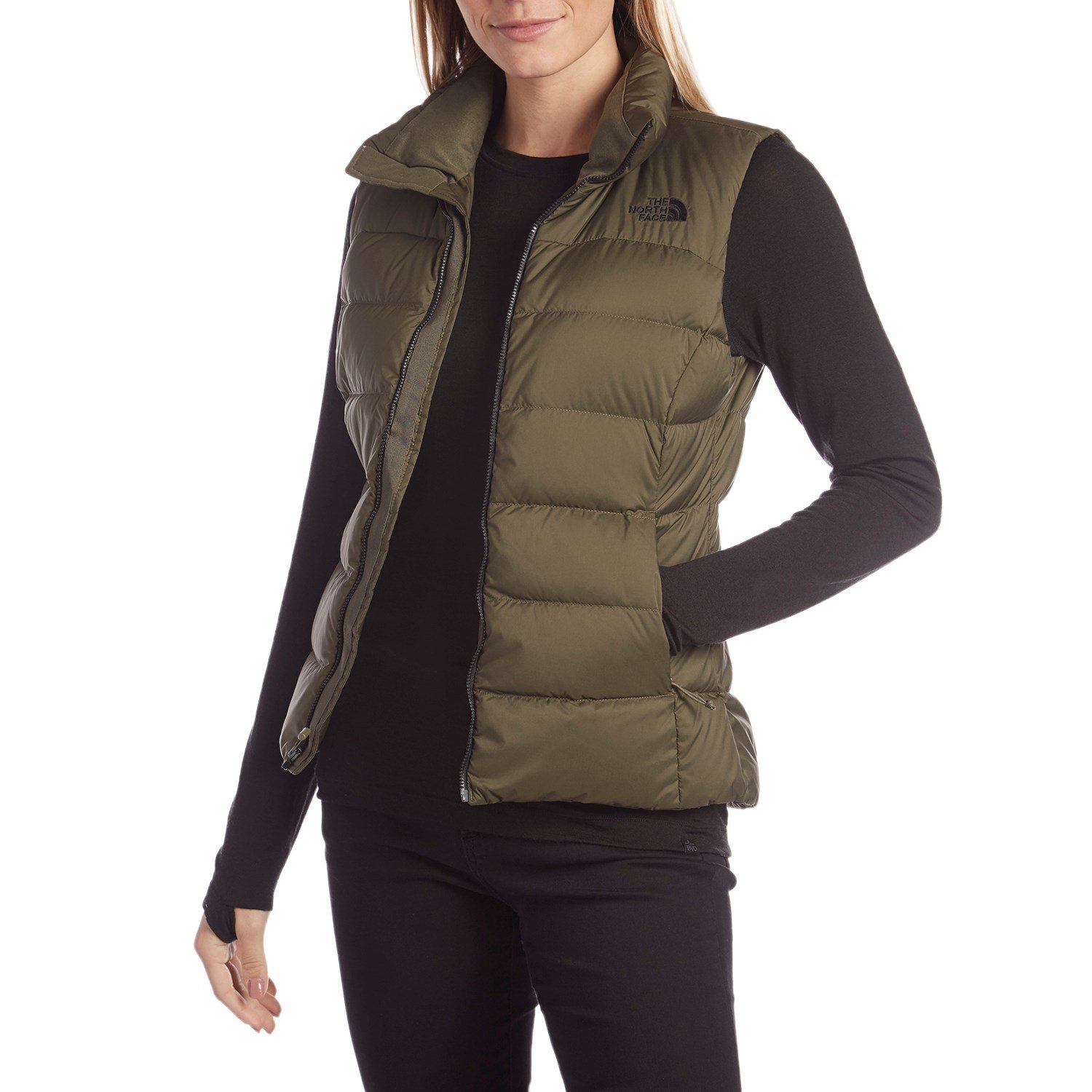 north face down vest womens