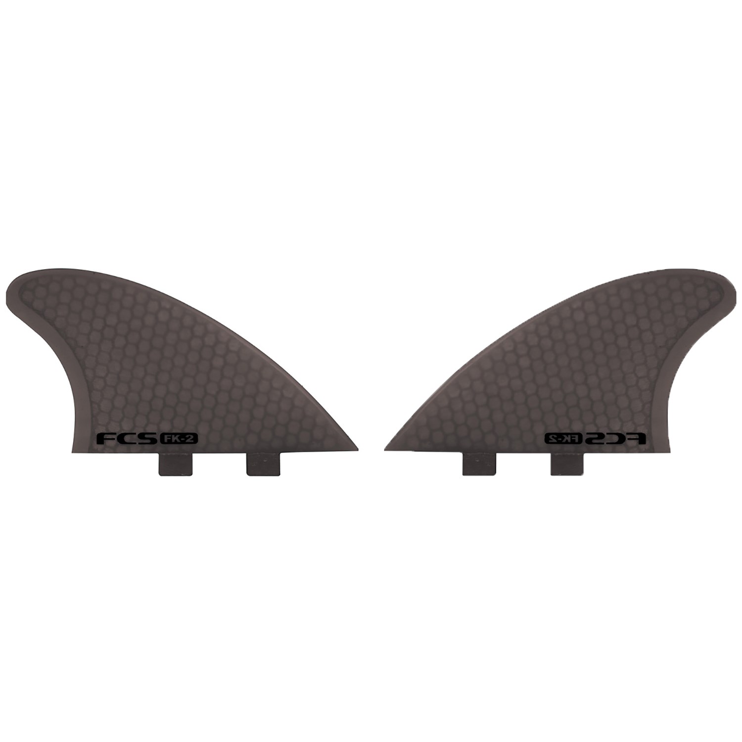 FCS FK-2 PC Fish Keel Twin Fin Set