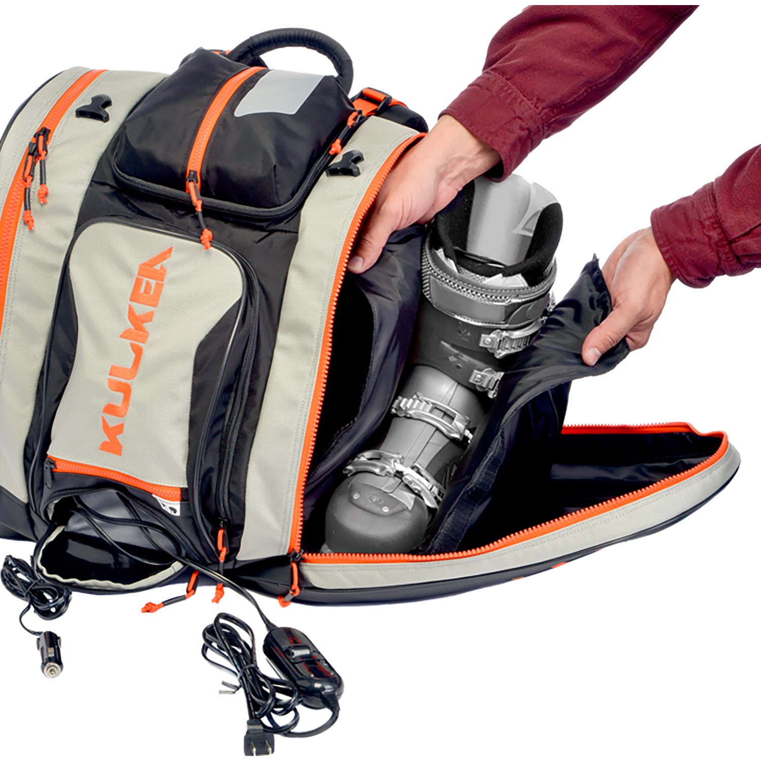 kulkea heated ski boot bag