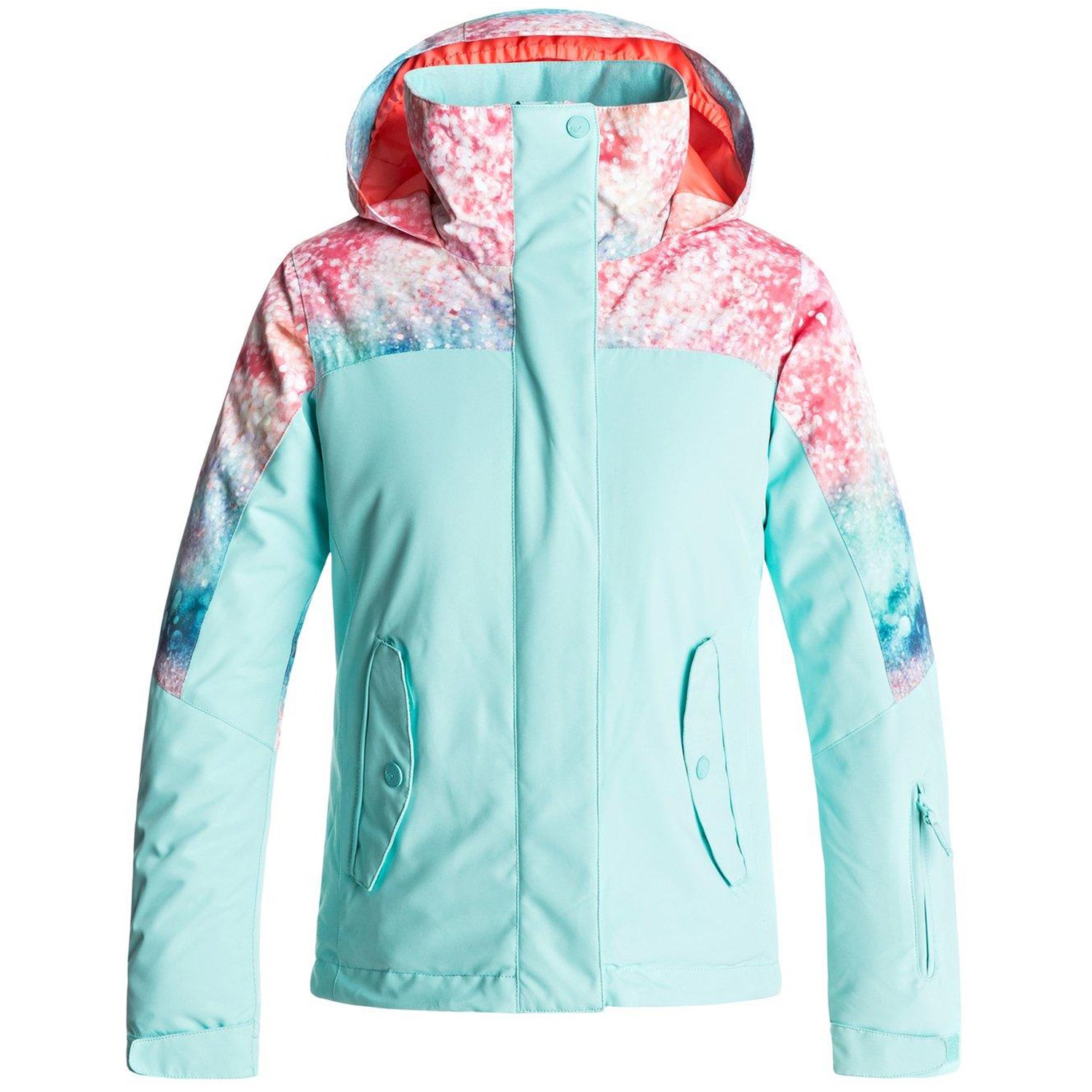 roxy neon grapefruit jacket