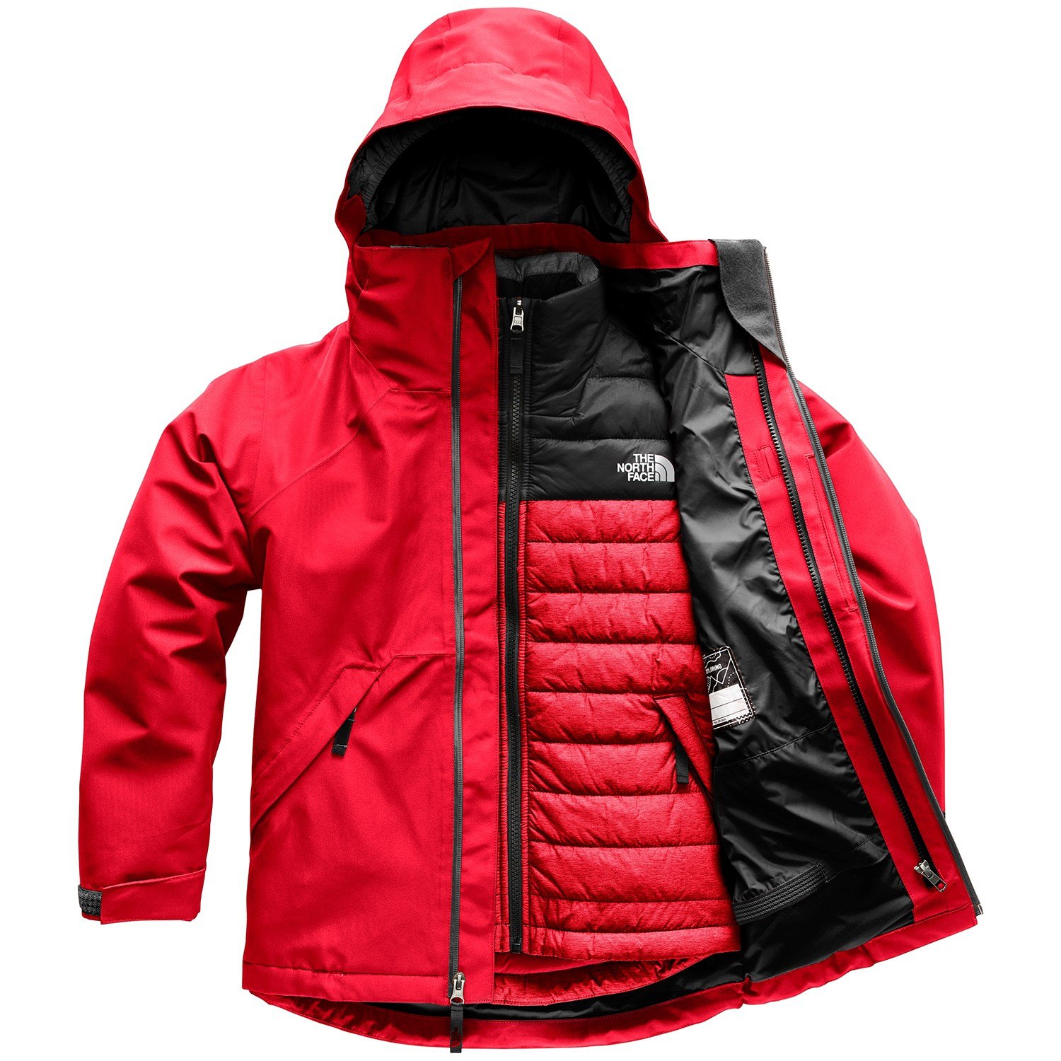 boys red north face jacket