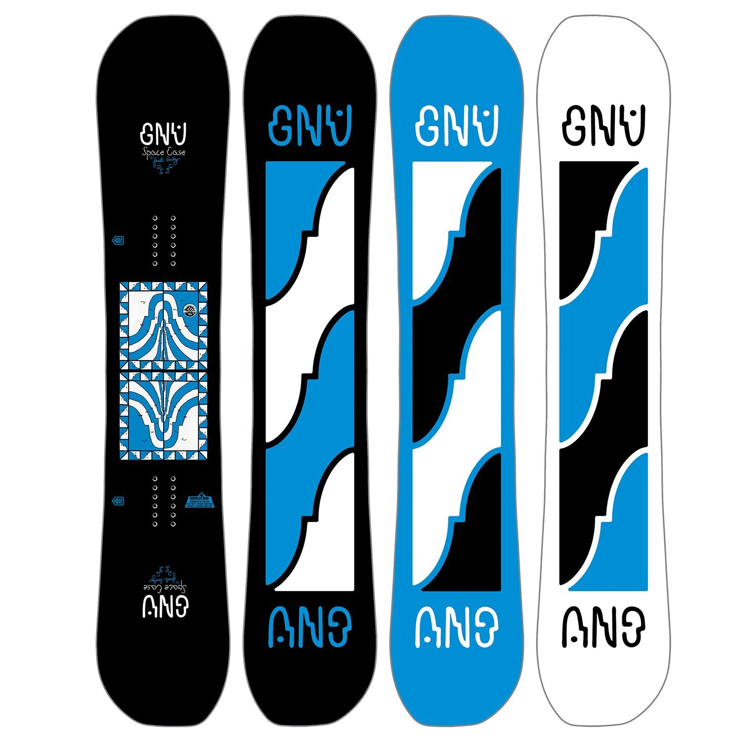 GNU FB Space Case Asym C2X Snowboard 2018 | evo