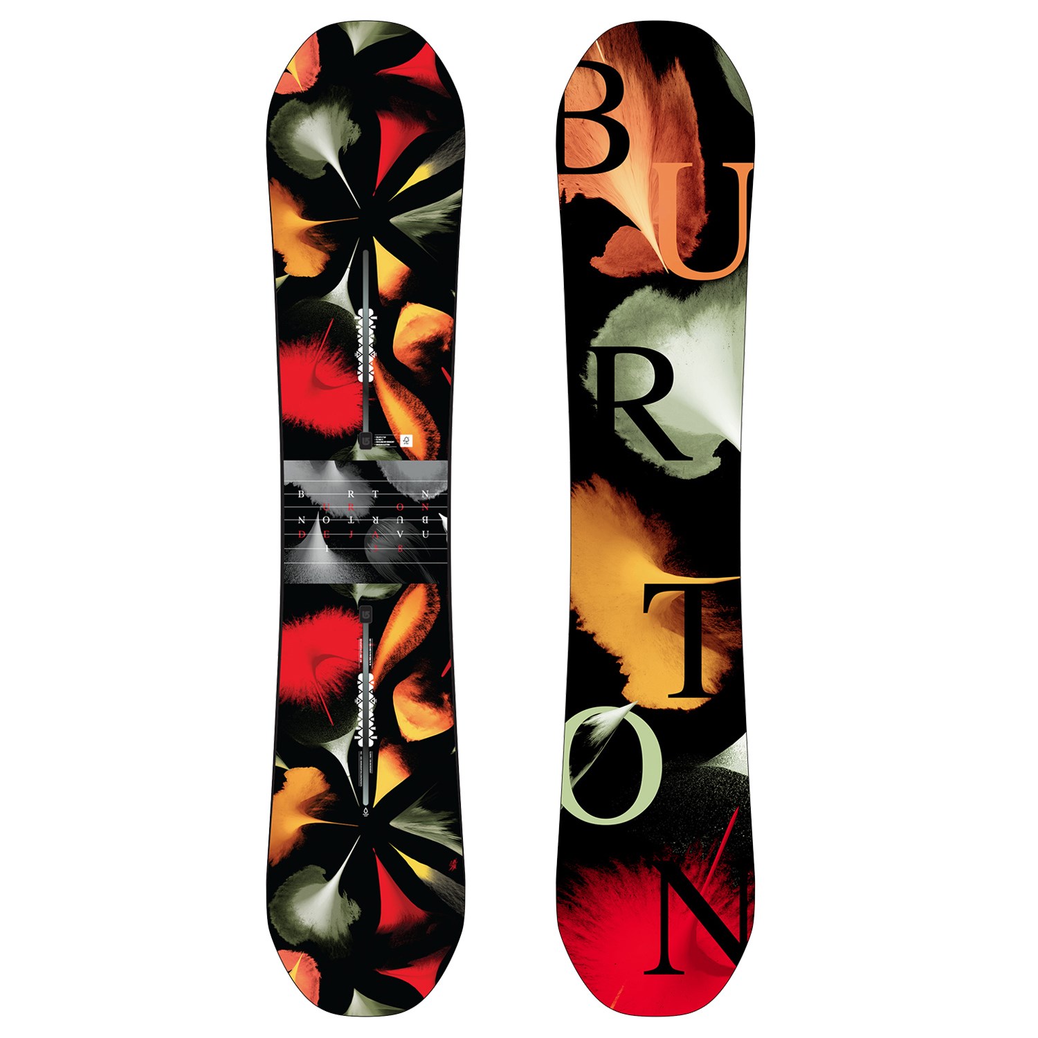 Burton Deja Vu Flying V Snowboard Women s 2018 evo