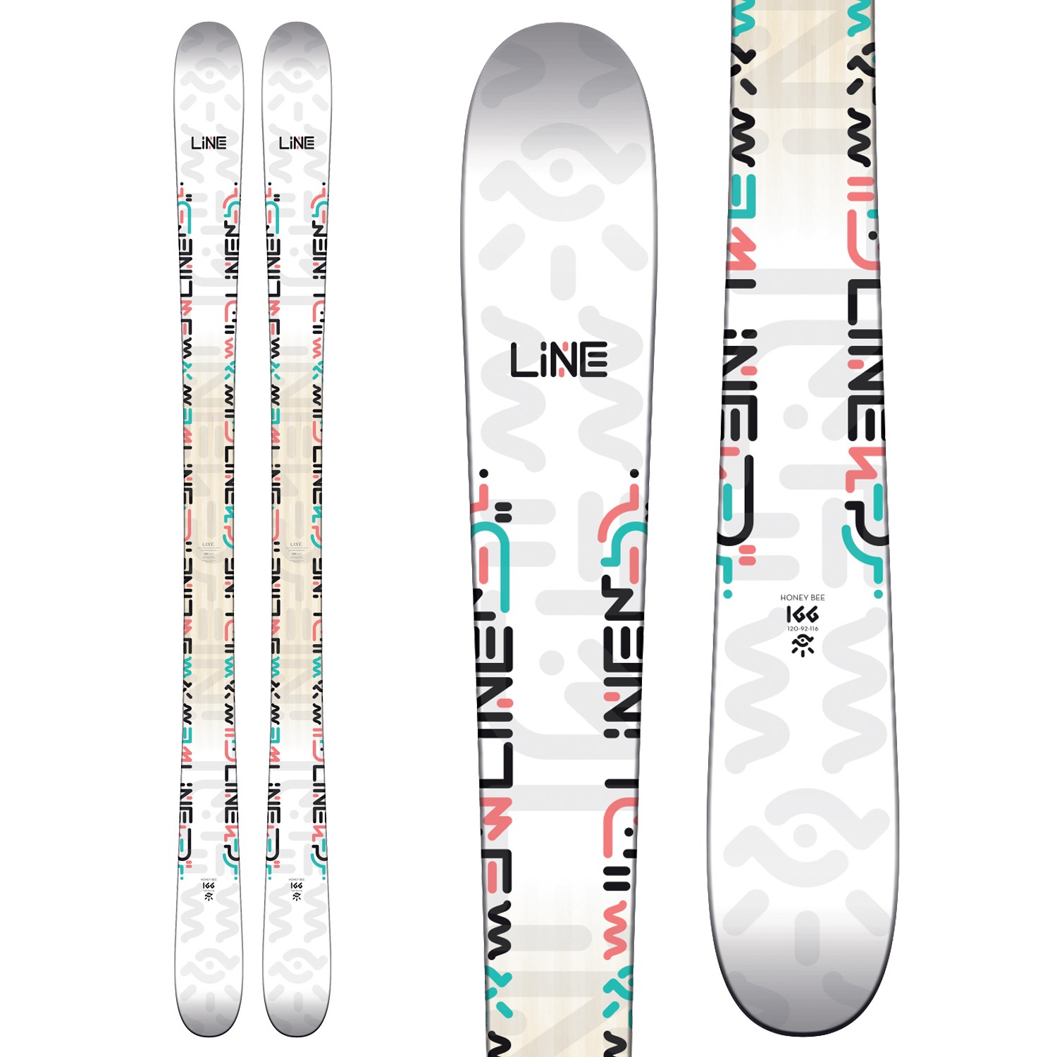 Line Women's Honey Bee Ski - 166 cm - PRFO Sports