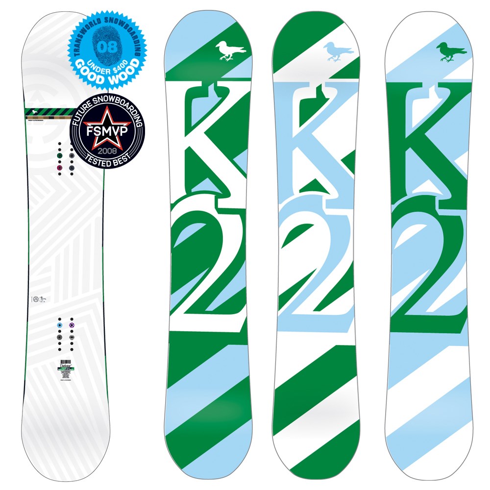 K2 Darkstar Modern Amusement Snowboard 2008 | evo Canada