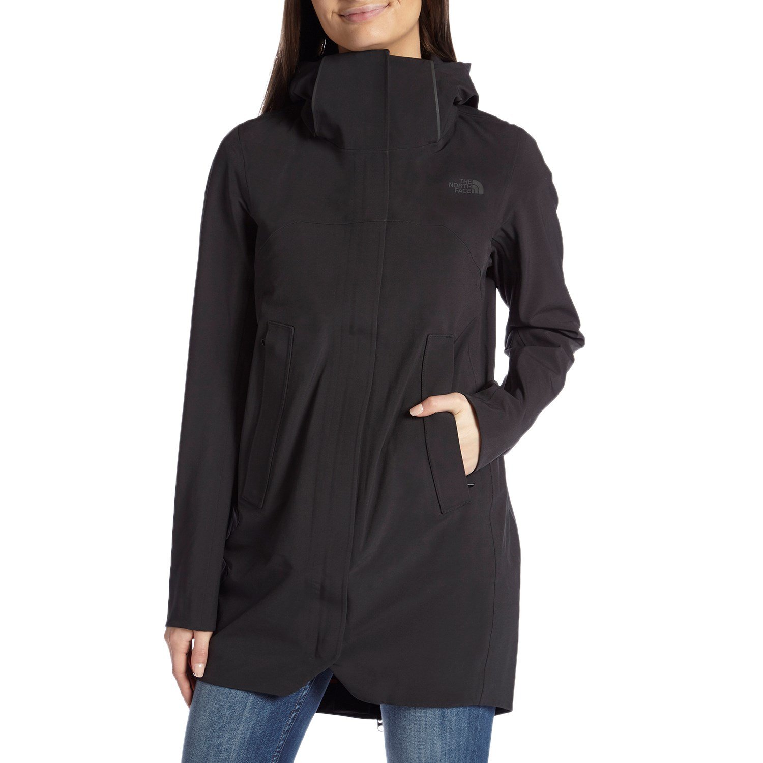 north face trench coat womens