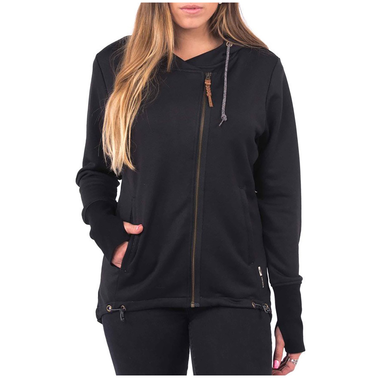 performance zip up hoodie