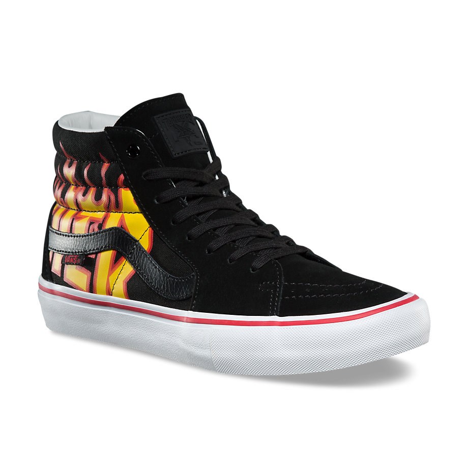 vans x thrasher sk8 hi