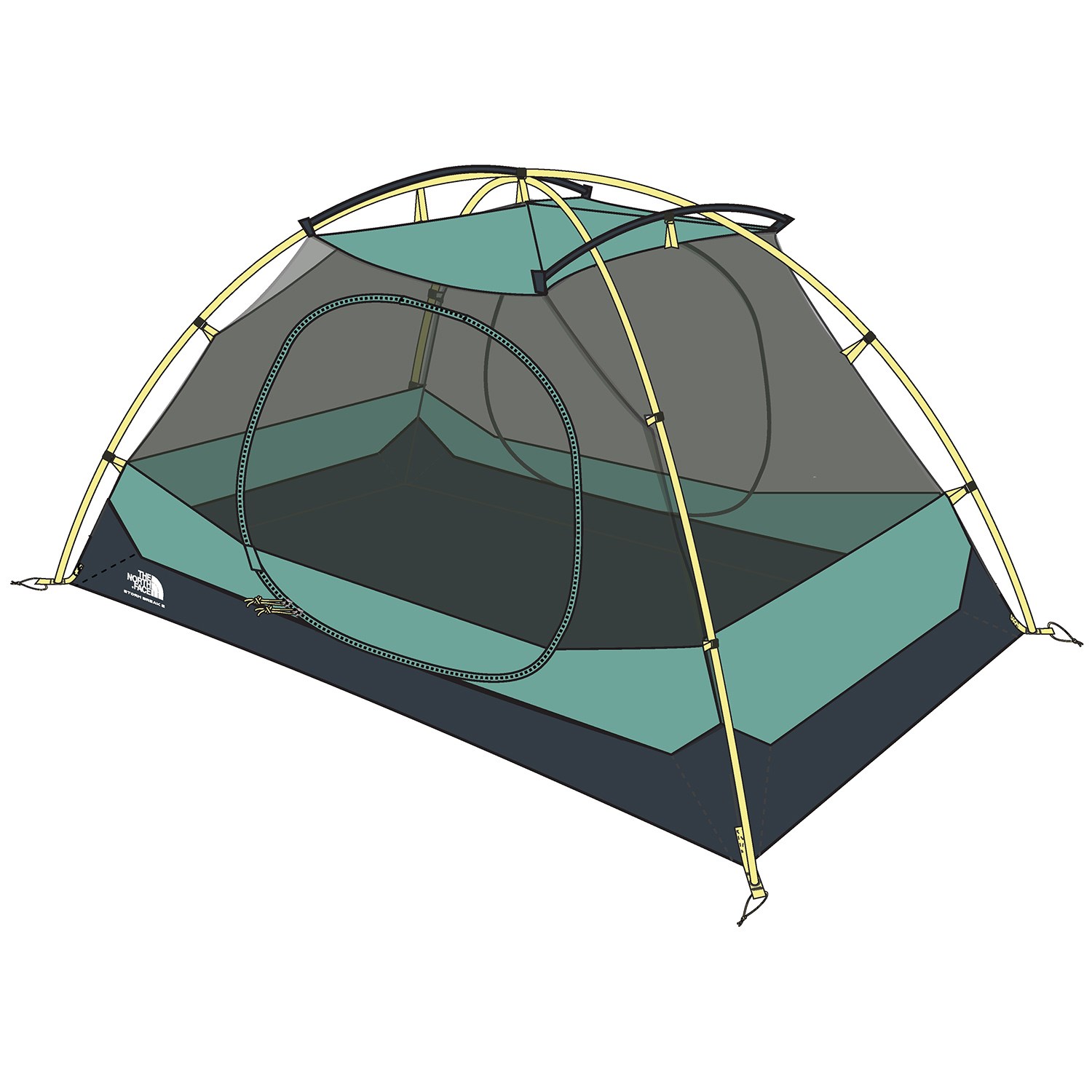 the north face stormbreak 2 tent