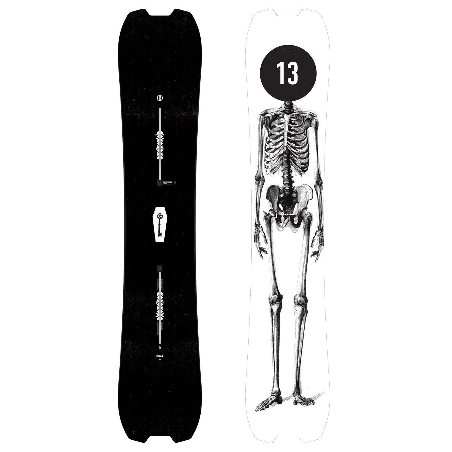 Burton Skeleton Key Twin 158