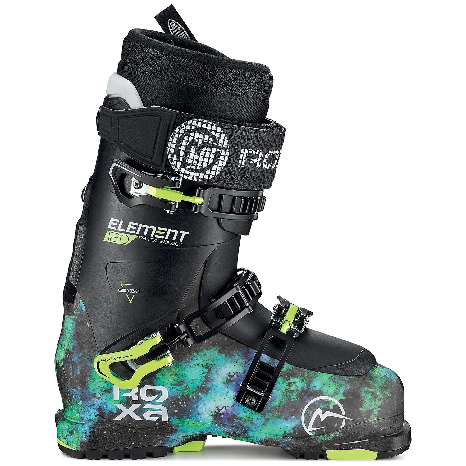 Roxa Intuition CML-Fit 120 Bold Neon Green Ski Boots Made Italy Size 8.5/10.5 Roxa Element 100 Ski Boots, 2026 - Men main image 3