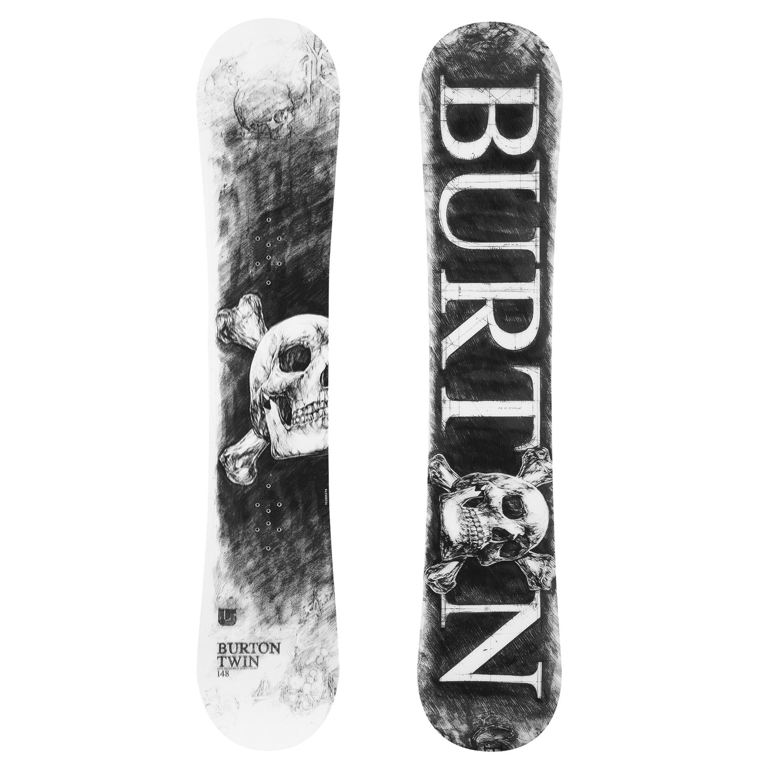Ontrouw ochtendgloren eerlijk Burton Twin Snowboard (Black) 2008 | evo