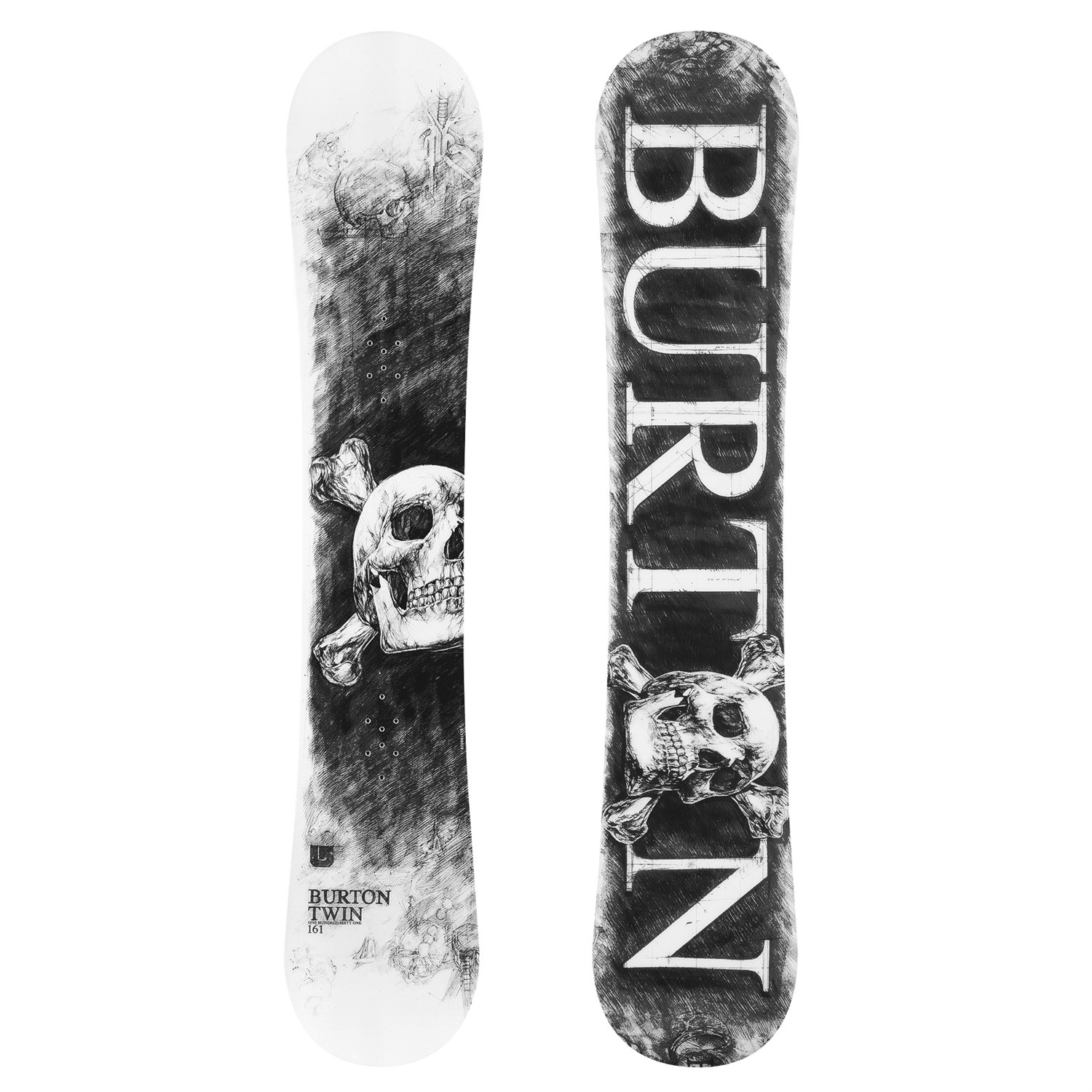 Burton Twin Snowboard (Black) 2008 | evo