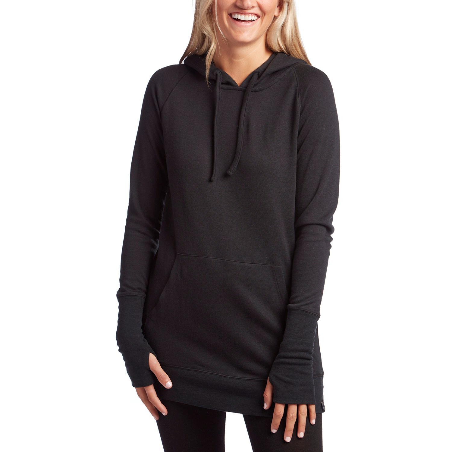 merino pullover hoodie