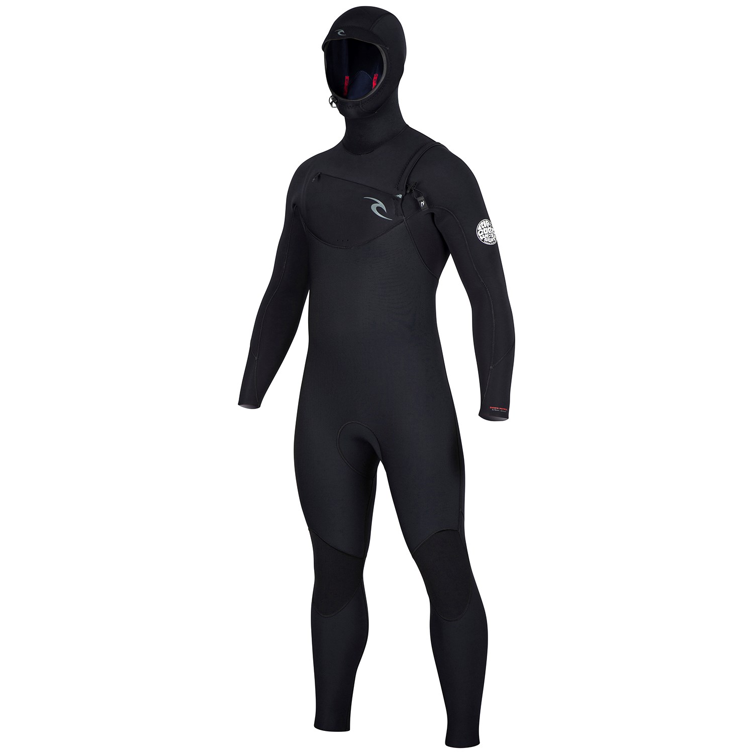 Men's Wetsuits Rip Curl Dawn Patrol 5/4 Hooded ChestZip Wetsuit Men's