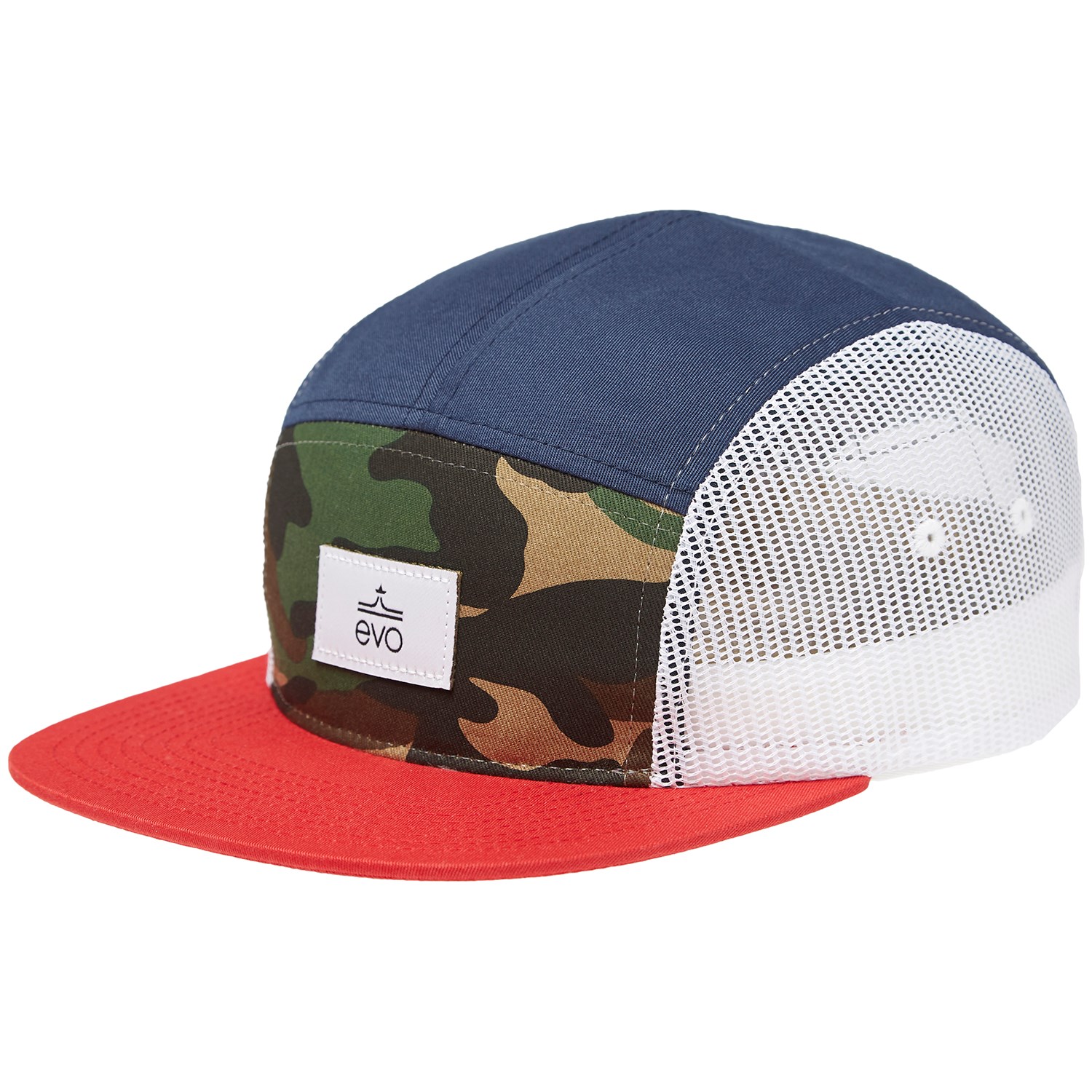 5 panel trucker cap