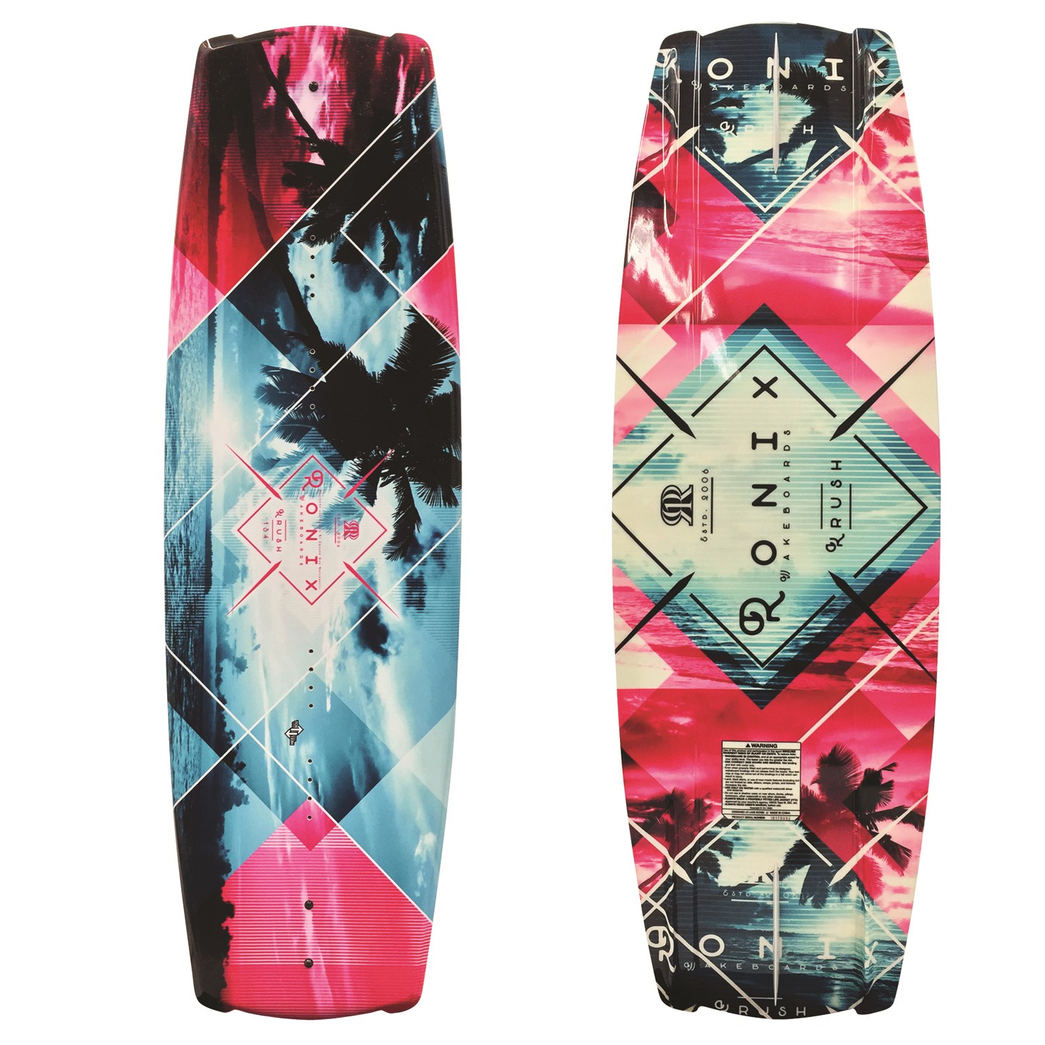 Ronix Krush Wakeboard Womens Package w/Halo 2020 