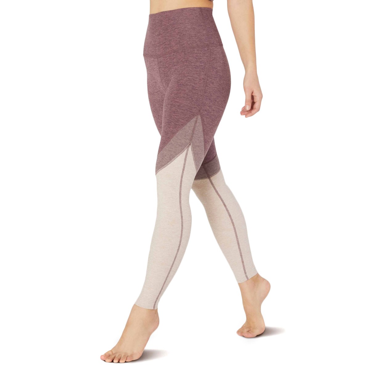 Beyond Yoga Spacedye Tri-Panel High Waisted Midi Legging - Women's