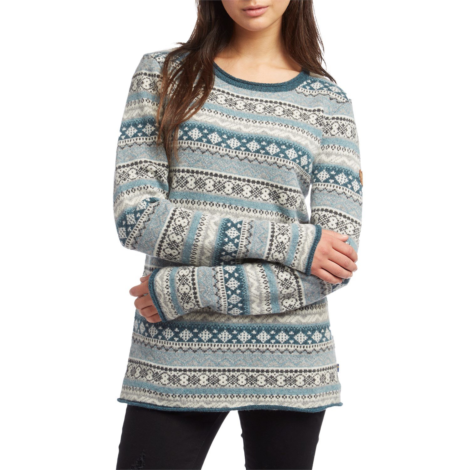 Gezichtsveld Fascineren Peregrination Fjallraven Ovik Folk Knit Sweater - Women's | evo