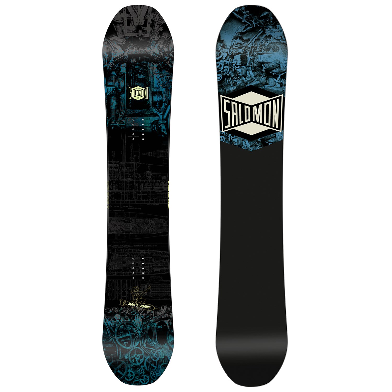 Amazon Jungle long rechtdoor Salomon Man's Board Snowboard 2018 | evo